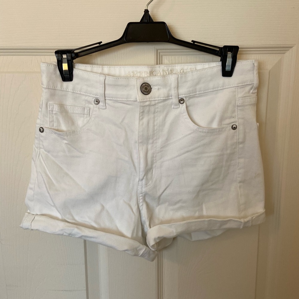 Hi-rise shorts